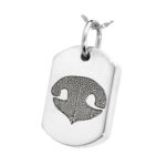 Actual Nose Print Pendant - Dog Tag - Image 2